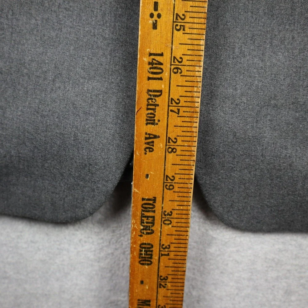 Apt. 9 Sport Coat Mens 42R Premier Flex Gray Slim Fit Stretch Blazer